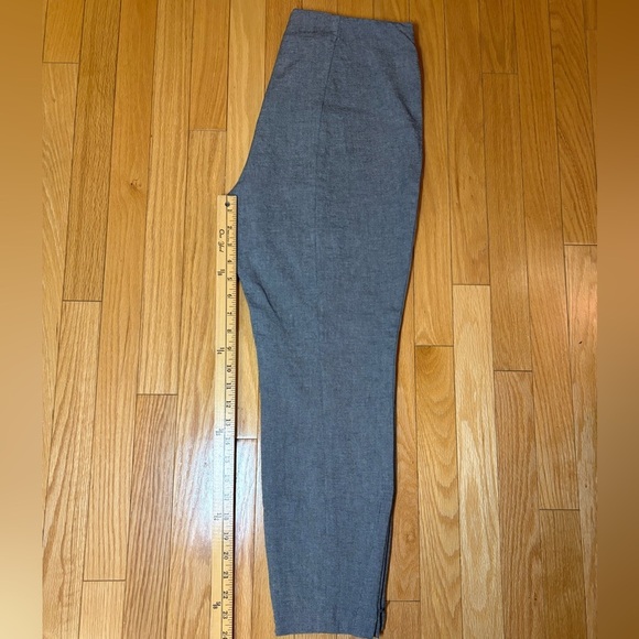 Banana Republic Sloan grey Leggings Pants, size 12 Petite, fit smaller - Picture 8 of 12